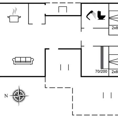 Casa de Férias Anu - 2km To The Fjord By Interhome Nørre Nebel